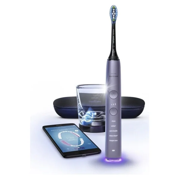 Philips Sonicare 9500 DiamondClean Smart HX9924/41 Gri Şarjlı Diş Fırçası - Görsel 2