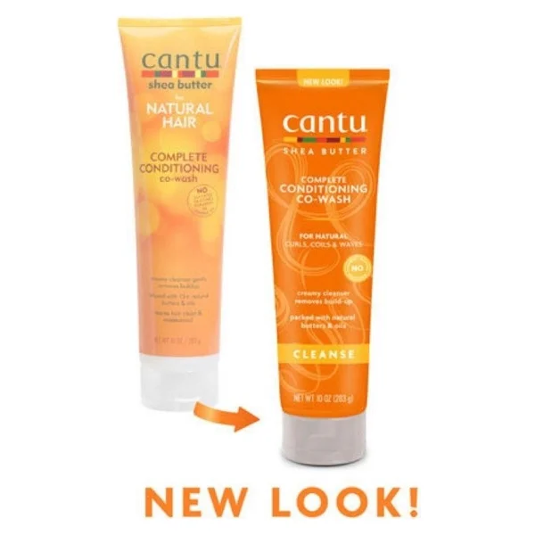 Cantu Kıvırcık ve Dalgalı Saçlar İçin Shea Yağı Komple Saç Bakım Kremi 283 gr - Görsel 2