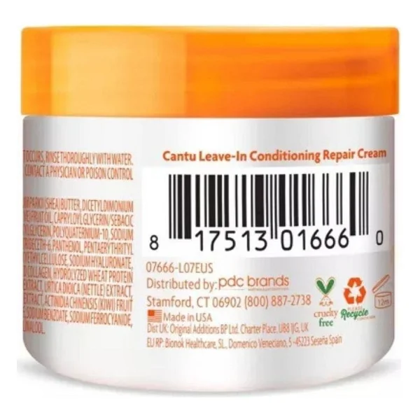 Cantu Durulanmayan Saç Bakım ve Onarıcı Krem Seyahat Mini Boy 57 gr - Görsel 2