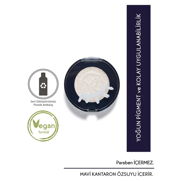 Yves Rocher Tekli Far-27. Metalik Beyaz -1.9gr-51900 - Görsel 5