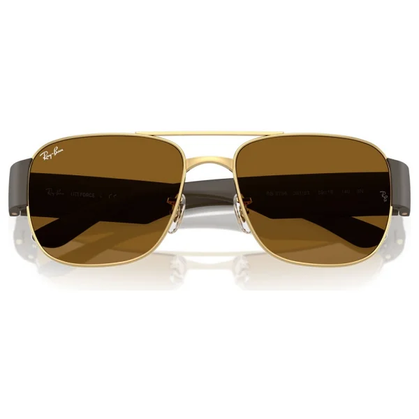 Ray-Ban 3756 001/33 Gold-Brown Güneş Gözlüğü - Görsel 3
