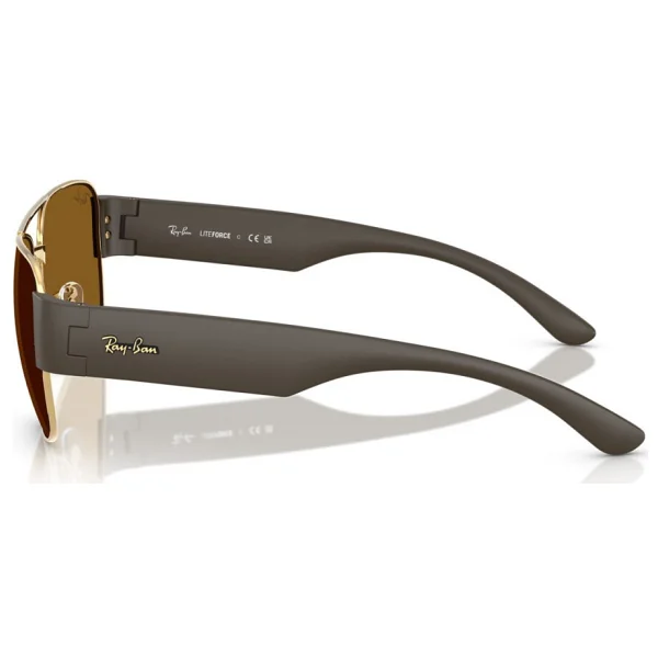 Ray-Ban 3756 001/33 Gold-Brown Güneş Gözlüğü - Görsel 5