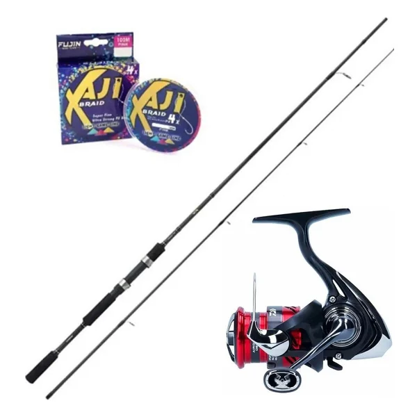 Daiwa Ninja 1000 - Shimano Fx Xt 210CM 1-11GR Lrf Olta Seti - Görsel 2