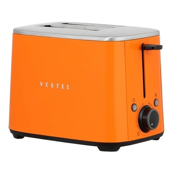 Vestel Retro Turuncu 2 Dilim Ekmek Kızartma Makinesi - Görsel 2