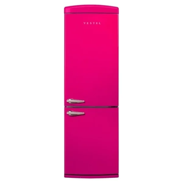 Vestel Retro NFK37011 Pembe Kombi No Frost Buzdolabı - Görsel 7