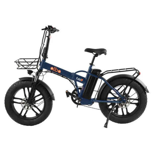 Alba Fold F 250 W Lacivert Katlanabilir Elektrikli Bisiklet - Görsel 3
