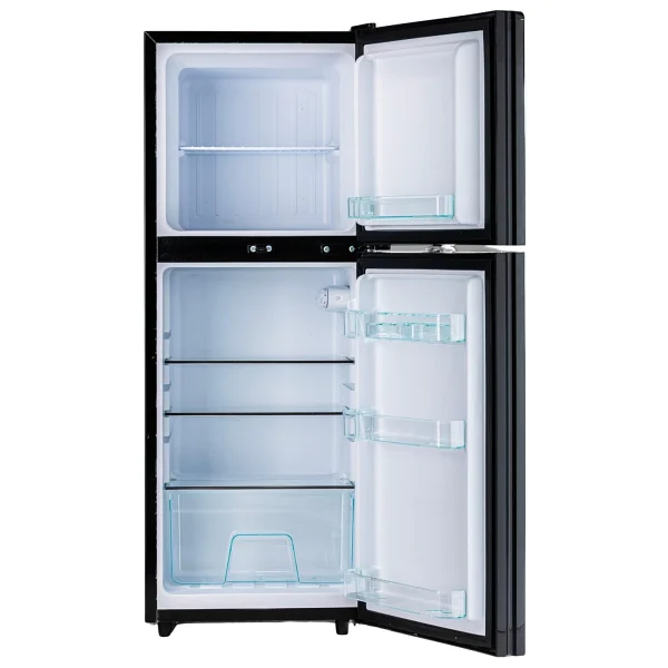 U-frigo 136 Lt 12-24v Marin/karavan Kompresörlü Buzdolabı Temperli Cam Kapak Limited Edition Siyah - Görsel 3