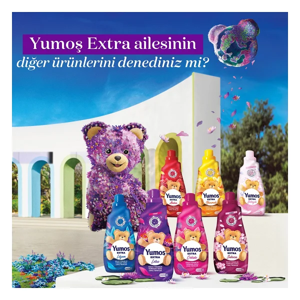 Yumoş Extra Lotus Yumuşatıcı 60 Yıkama 1.44 lt - Görsel 6