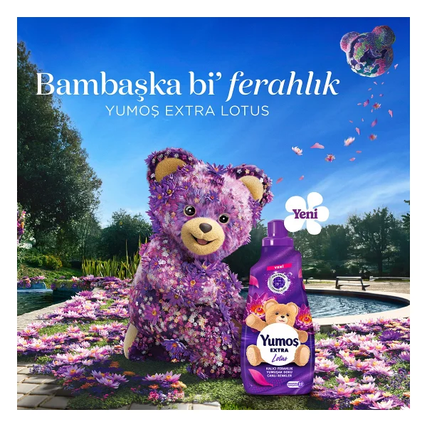 Yumoş Extra Lotus Yumuşatıcı 60 Yıkama 1.44 lt - Görsel 9