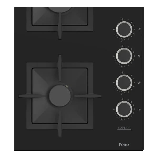 Ferre SC205 Flameart Siyah Cam Ankastre Ocak - Görsel 7