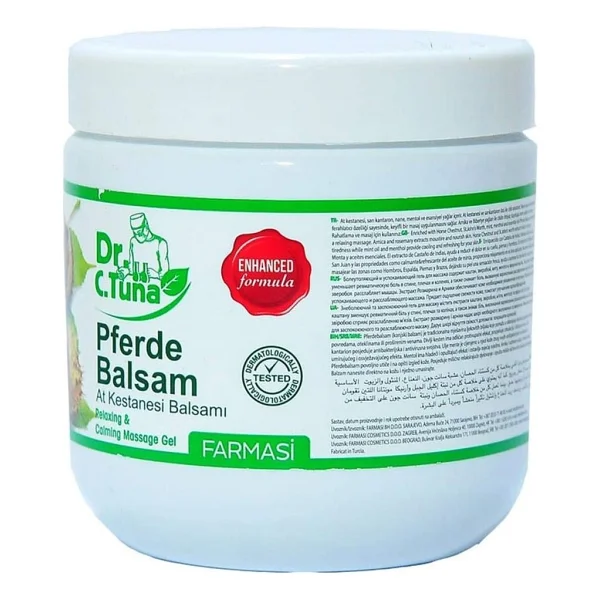 Farmasi Dr.c.tuna Pferde At Kestanesi Balsamı 500 ml 2 Adet At Kestanesi 2 - Görsel 2
