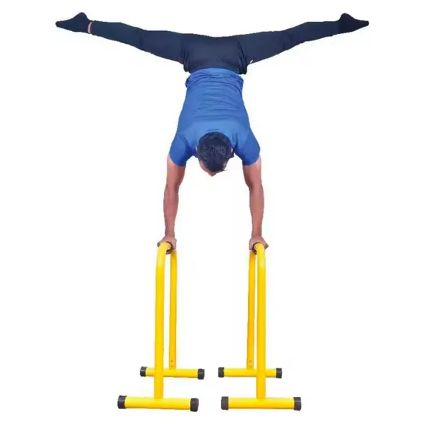Ikili Uzun Paralel Bar Dips Bar Tall Parallettes HC1616D - Görsel 2