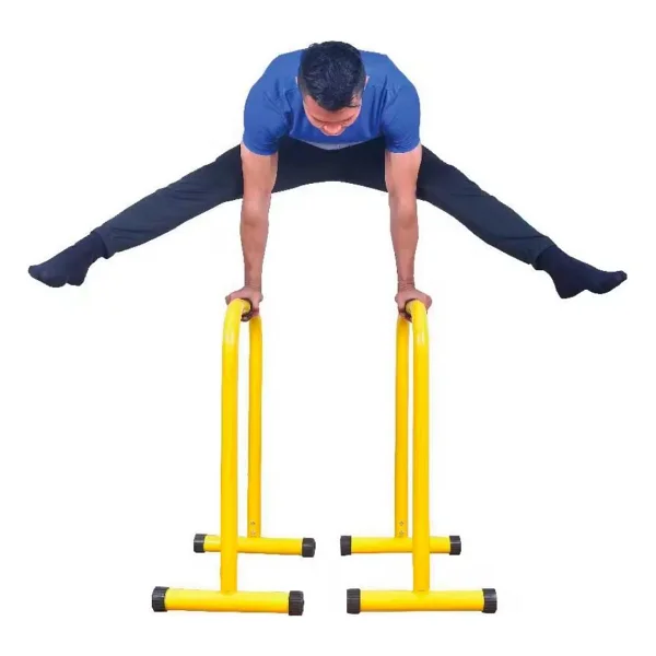 Ikili Uzun Paralel Bar Dips Bar Tall Parallettes HC1616D - Görsel 3