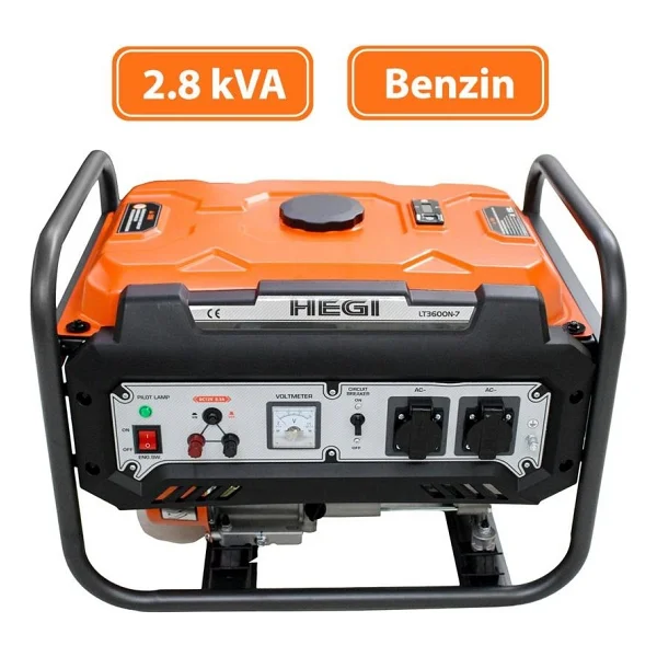 Hegi 855001320 Ipli Benzinli Jeneratör 220V 2.8kva - Görsel 8
