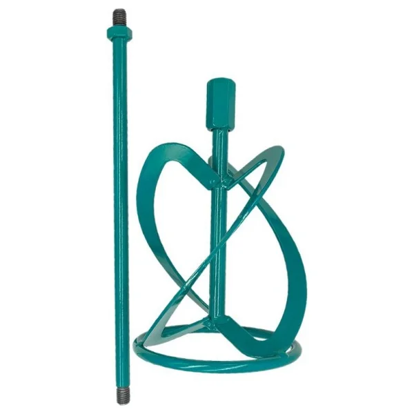 6303 M14 Vidalı Alçı Boya ve Harç Karıştırıcı Uç 140X600 mm - Görsel 5