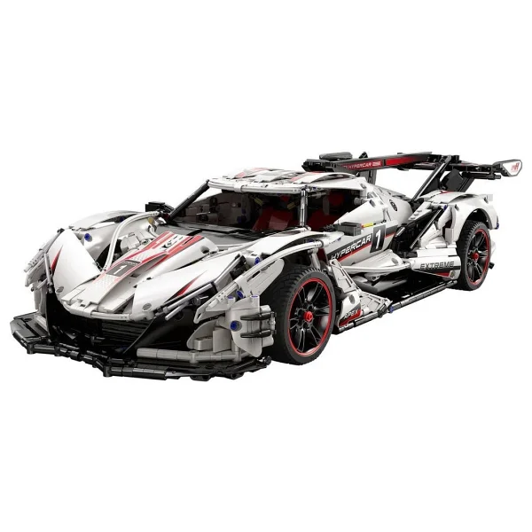 Cada Uzaktan Kumandalı V12 Hypercar C61053W 4449 Parça Blok Oyuncak - Görsel 2