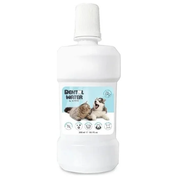 M-Pets Dental Water 300 ml Kedi Köpek Ağız Bakım Suyu - Görsel 3