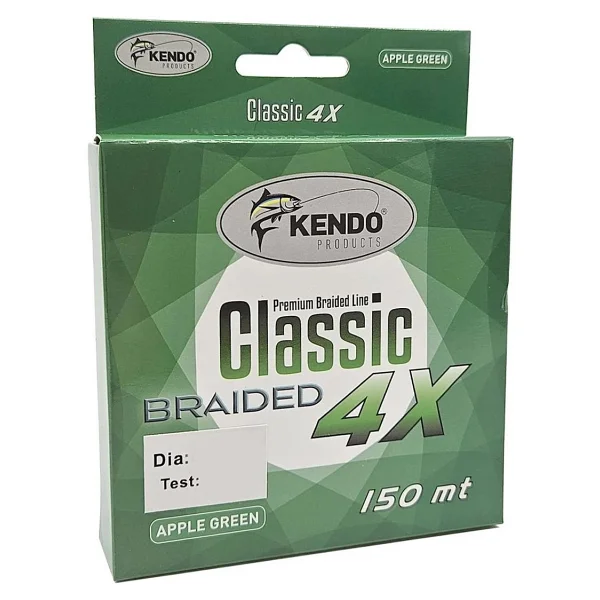 Kendo Classic 4X 150 m 0.12 mm 5.6 kg Apple Green İp Misina - Görsel 5