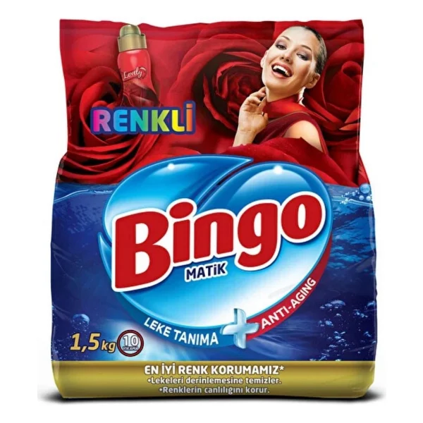 Bingo Matik 1.5 kg Toz Deterjan - Görsel 5