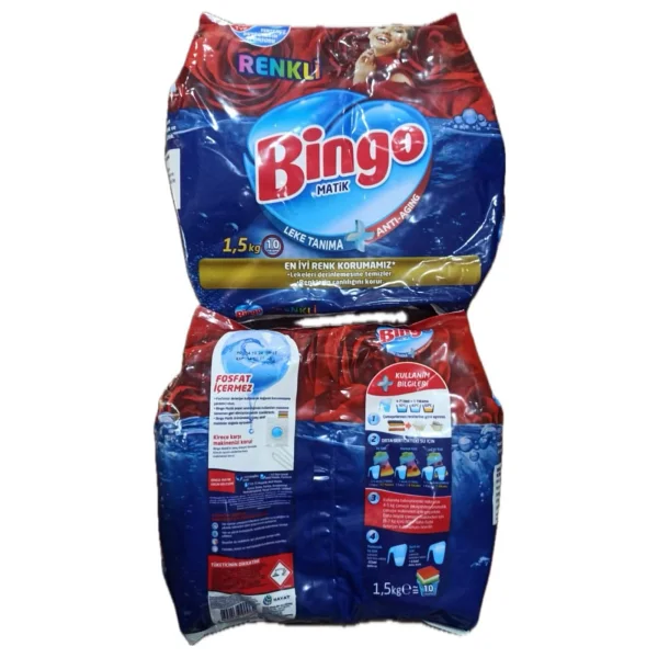 Bingo Matik 1.5 kg Toz Deterjan - Görsel 3