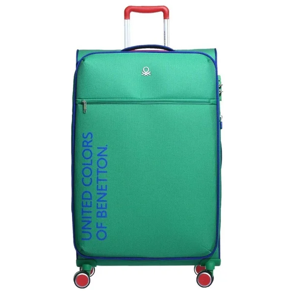 Benetton BNT2100 Ultra Light Hafif Lüx Kumaş Orta Boy Valiz - Görsel 5