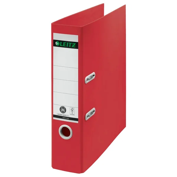 Leitz 1010 Geniş Büro Klasörü Kırmızı - Görsel 6