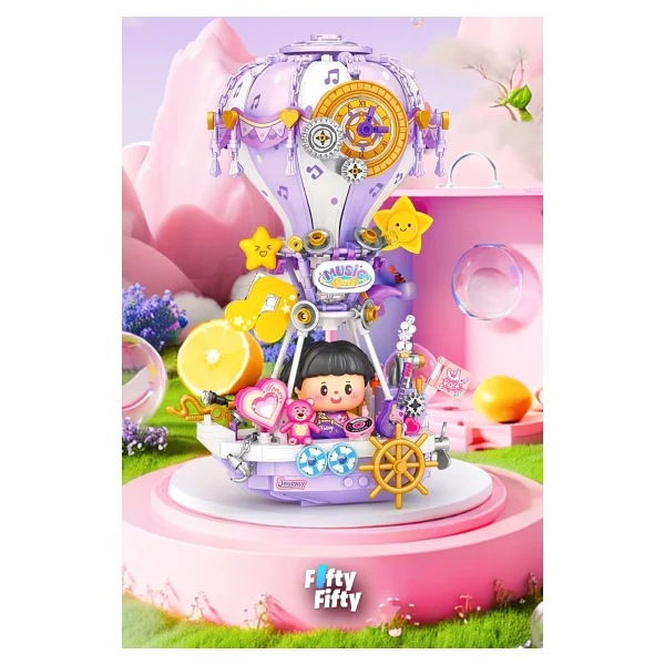 Loz Creative Hava Balonu LZ4111 666 Parça Blok Oyuncak - Görsel 2