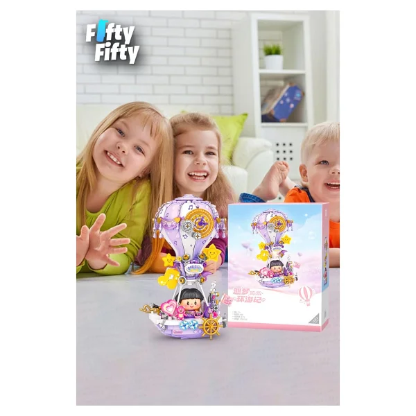 Loz Creative Hava Balonu LZ4111 666 Parça Blok Oyuncak - Görsel 3