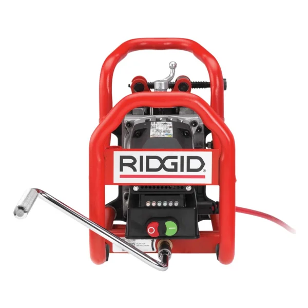 RIDGID Rıdgıd 49303 B-500 37.5° Taşınabilir Boru Kaynak Ağzı Açma Makinesi Kırmızı - Görsel 6