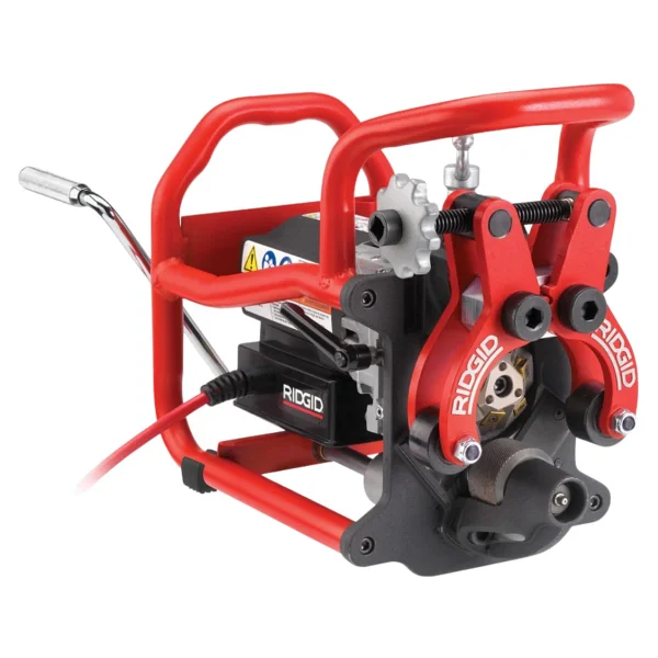 RIDGID Rıdgıd 49303 B-500 37.5° Taşınabilir Boru Kaynak Ağzı Açma Makinesi Kırmızı - Görsel 3