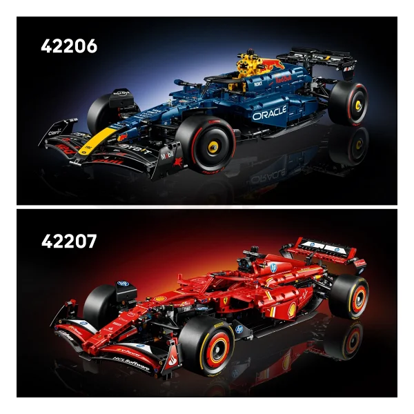 Lego 42206 Technic Oracle Red Bull Yarış RB20 F1 Araba - Görsel 10