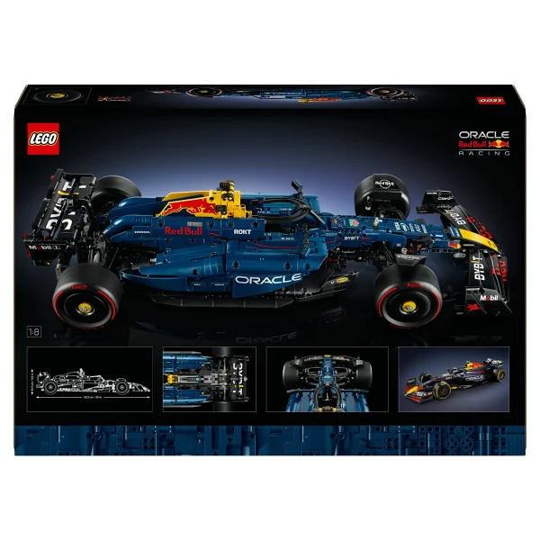 Lego 42206 Technic Oracle Red Bull Yarış RB20 F1 Araba - Görsel 3