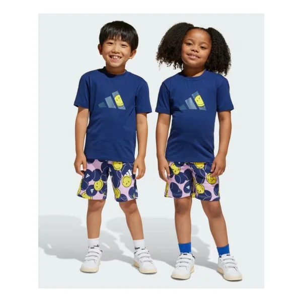 Adidas x Smileyworld Yazlık Set JD0001 - Lacivert - Görsel 6