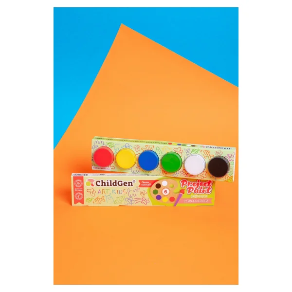 ChildGen Doğal Proje Boyası 6X25 ML - Görsel 9