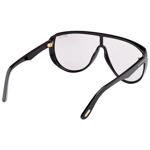 Tom Ford Achilles FT1182 01A Shiny Black-Smoke Erkek Güneş Gözlüğü - Görsel 3