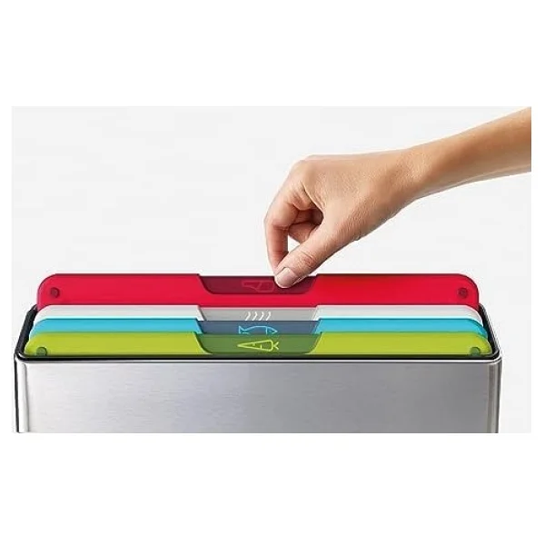 Joseph Joseph Folio Icon 60219 Standlı 4'lü Kesme Tahtası Seti - Görsel 2
