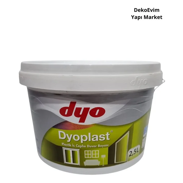 Dyo Dyoplast 2.5 lt Plastik İç Cephe Boyası - Görsel 2