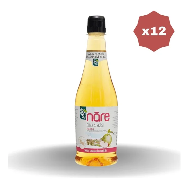 Doğanay Nare Elma Sirkesi Pet 500 ml - (12 Adet) - Görsel 2