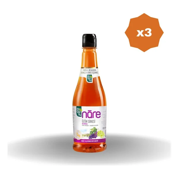 Doğanay Nare Pet Üzüm Sirkesi 500 ml - (3 Adet) - Görsel 2
