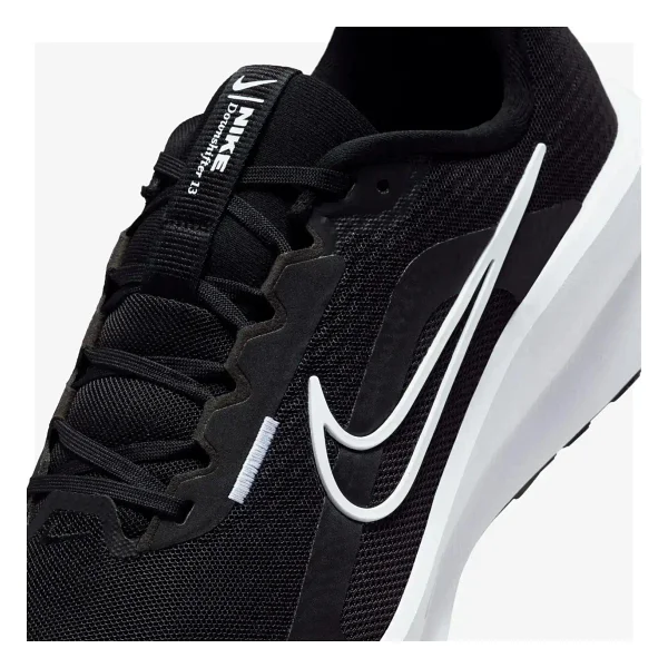 Nike Downshifter 13 FD6454-001 Siyah-Beyaz Erkek Koşu Ayakkabısı - Görsel 2