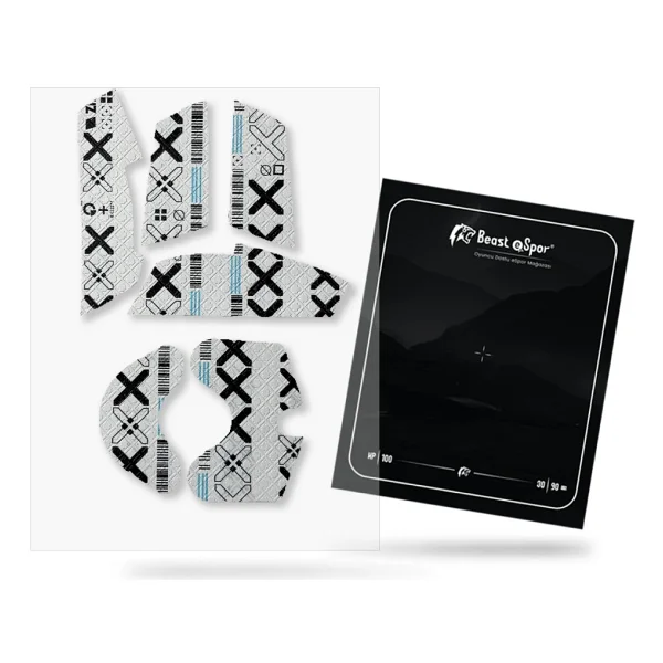 (Logi) G203- G305 - G304 - G102 Grip Tape - Kaymaz Bant - Beyaz - Görsel 7