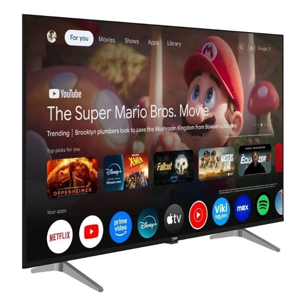 Beko Crystal 7 B50 E 795 B 4K Ultra HD 50" 127 Ekran Uydu Alıcılı Google Smart LED TV - Görsel 2