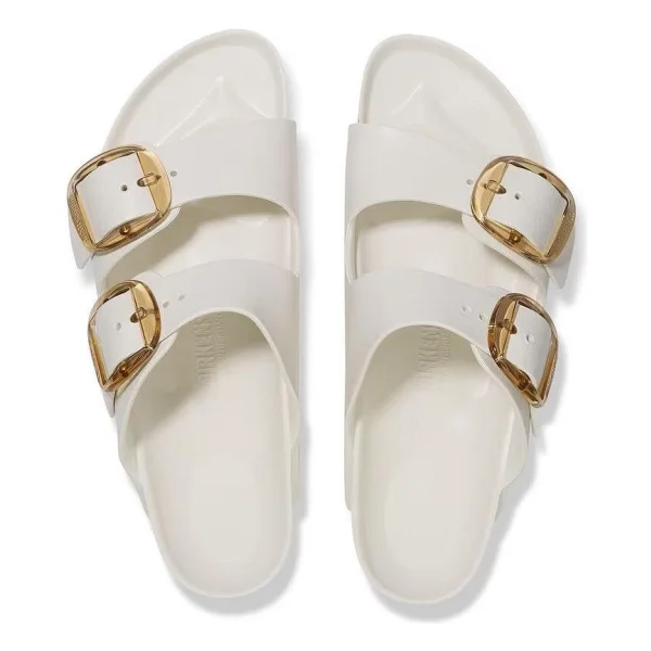 Birkenstock Arizona Eva Big Buckle 1029651 Krem Terlik - Görsel 5