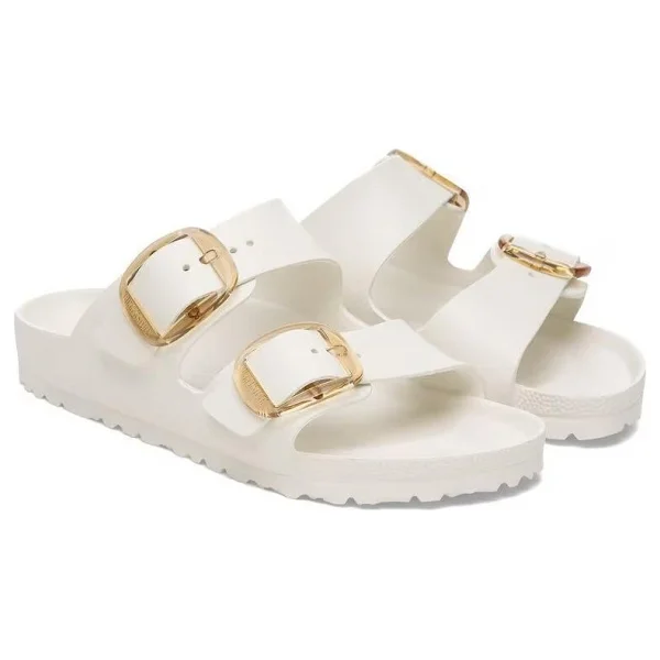 Birkenstock Arizona Eva Big Buckle 1029651 Krem Terlik - Görsel 6