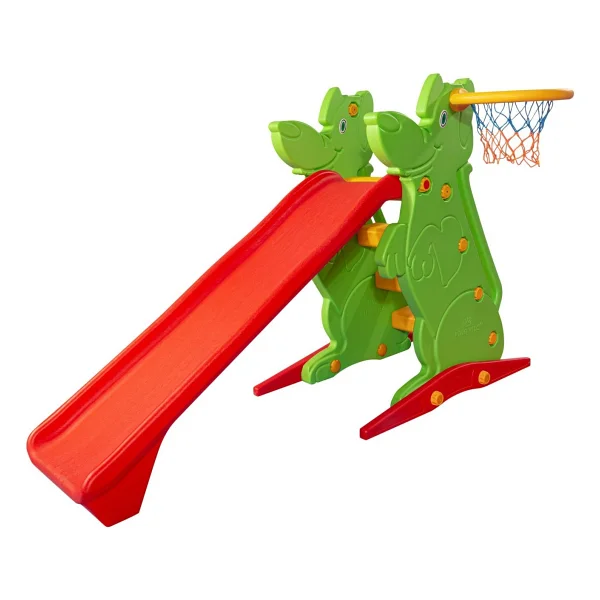 King Kids KS 9061 Yeşil Potalı Kaydırak - Görsel 4
