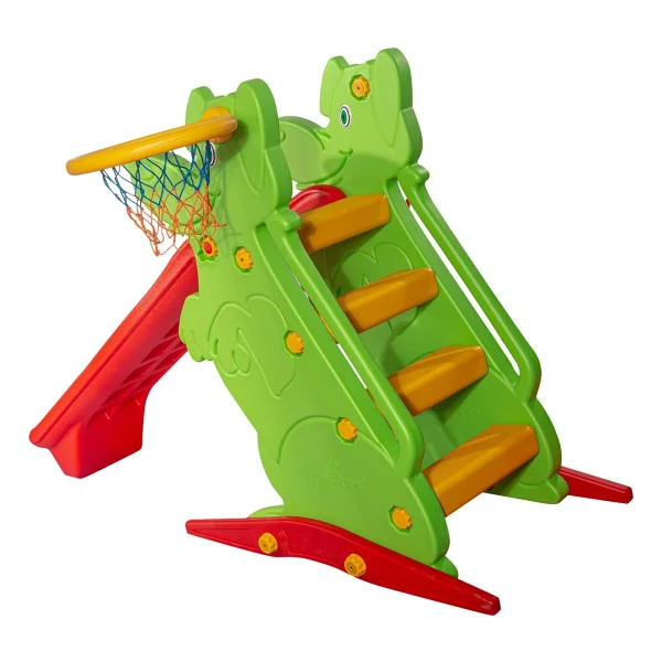 King Kids KS 9061 Yeşil Potalı Kaydırak - Görsel 2