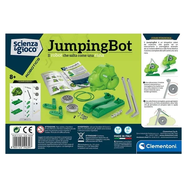 Clementoni Robotik Laboratuvarı Jumpingbot 64956 - Görsel 7