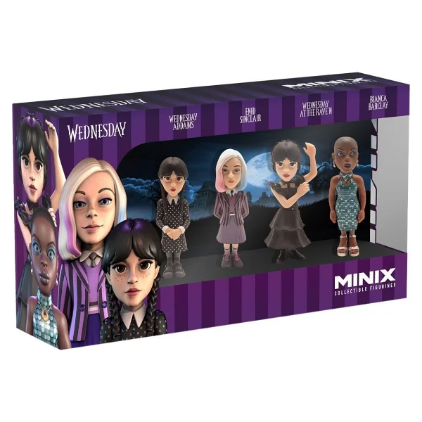 Minix Wednesday 4'lü Figür MNXH8000 - Görsel 6