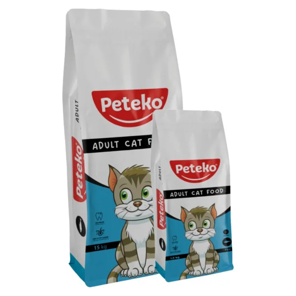 Peteko Balıklı 15 kg Yetişkin Kedi Maması - Görsel 2