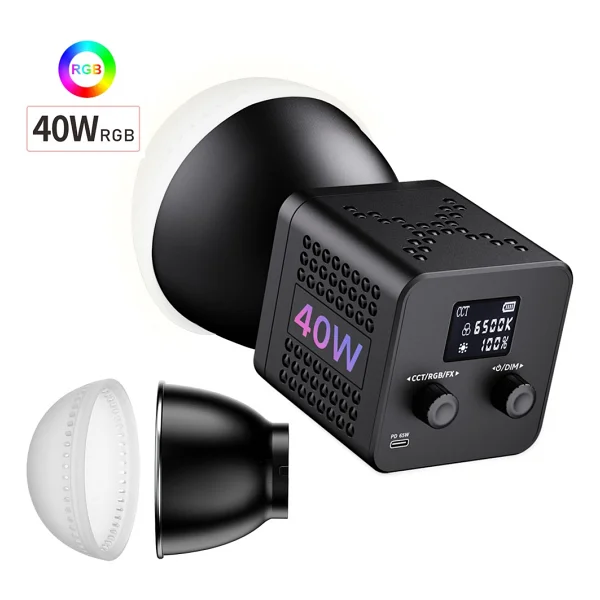 Godox ML40RGB Taşınabilir Video RGB LED Işık Sistemi - Görsel 4